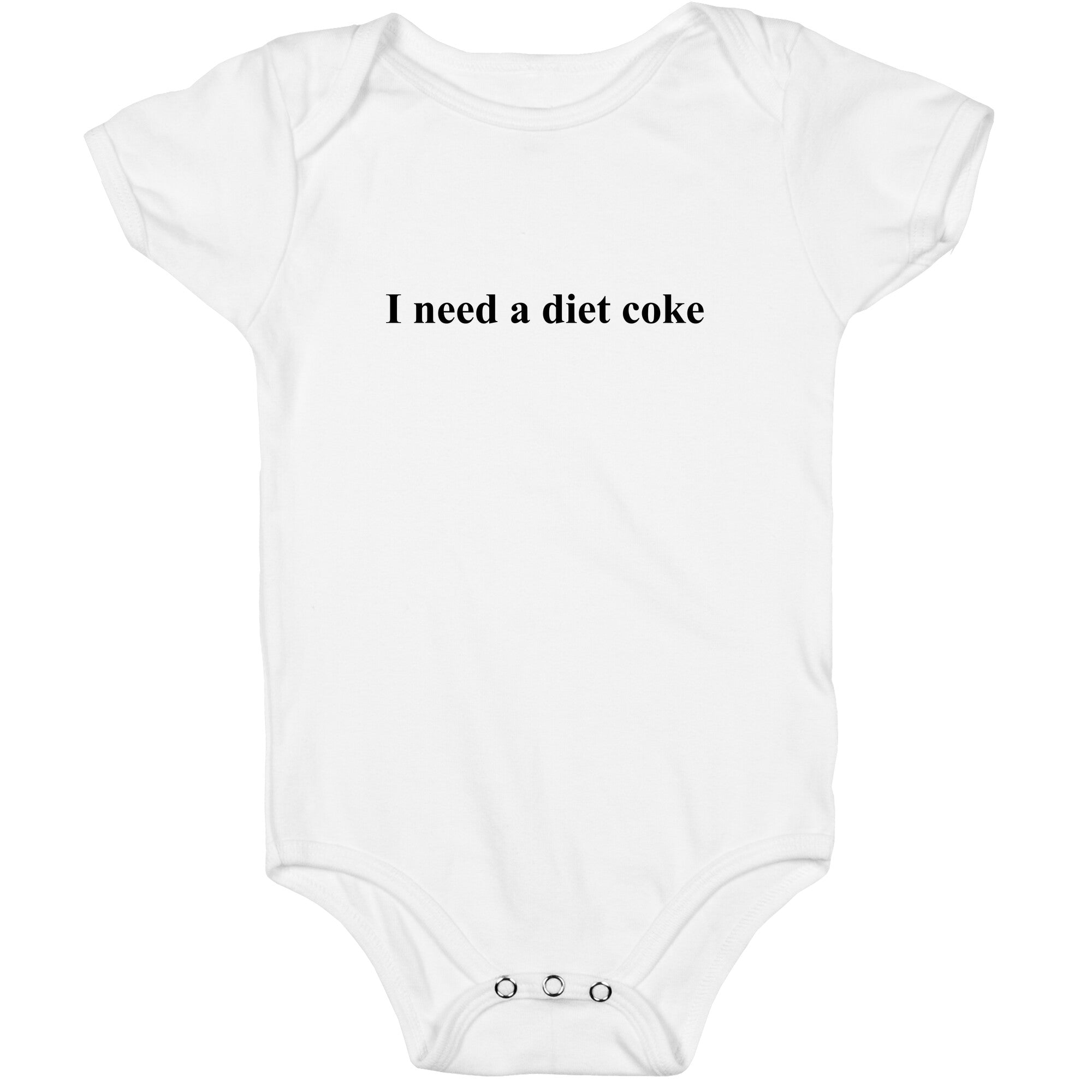 I Need A Diet Coke Baby One-Piece